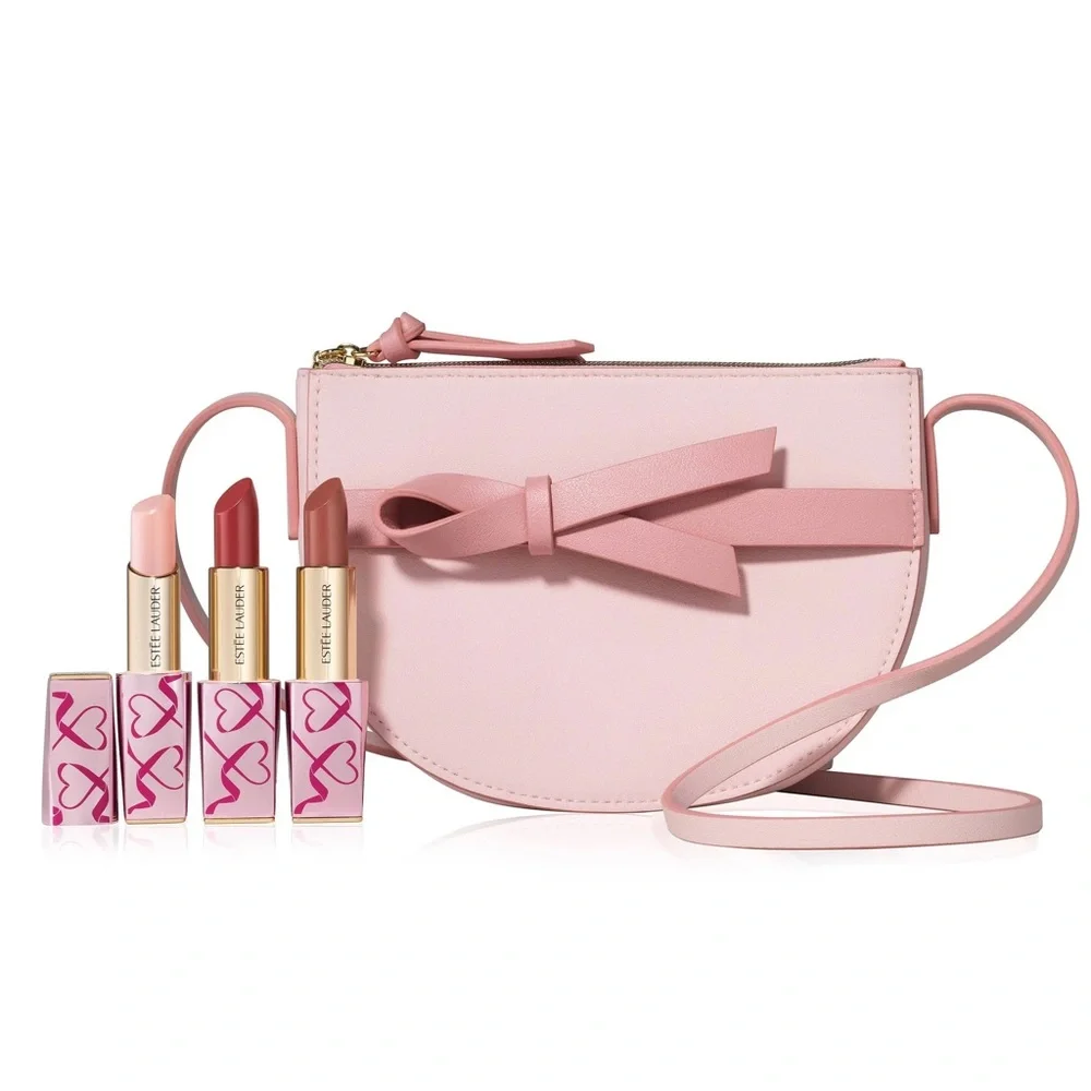🎉 HOST PICK 🎉 Estée Lauder Pink Perfection 4-Pcs Lipstick Set ~ New With Box.